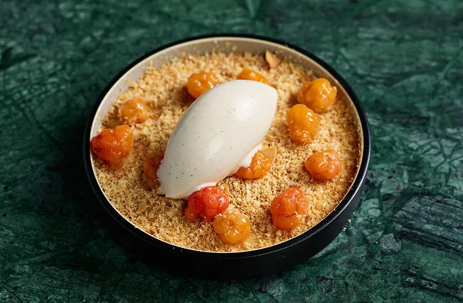 Kuva annoksesta Clafoutis