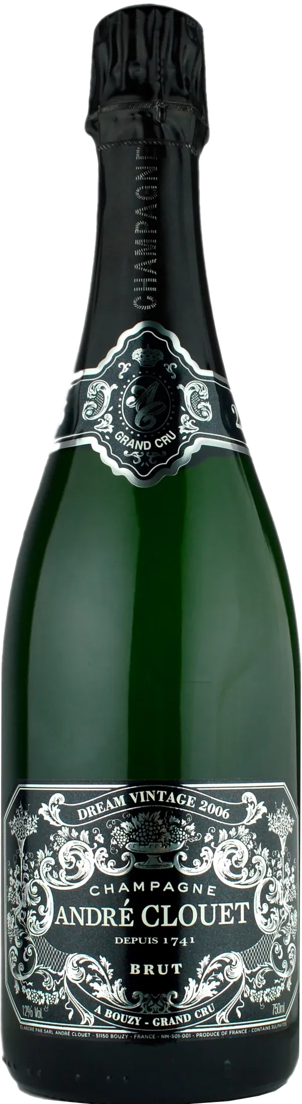 André Clouet Dream Vintage Grand Cru Brut 2006 - pullokuva